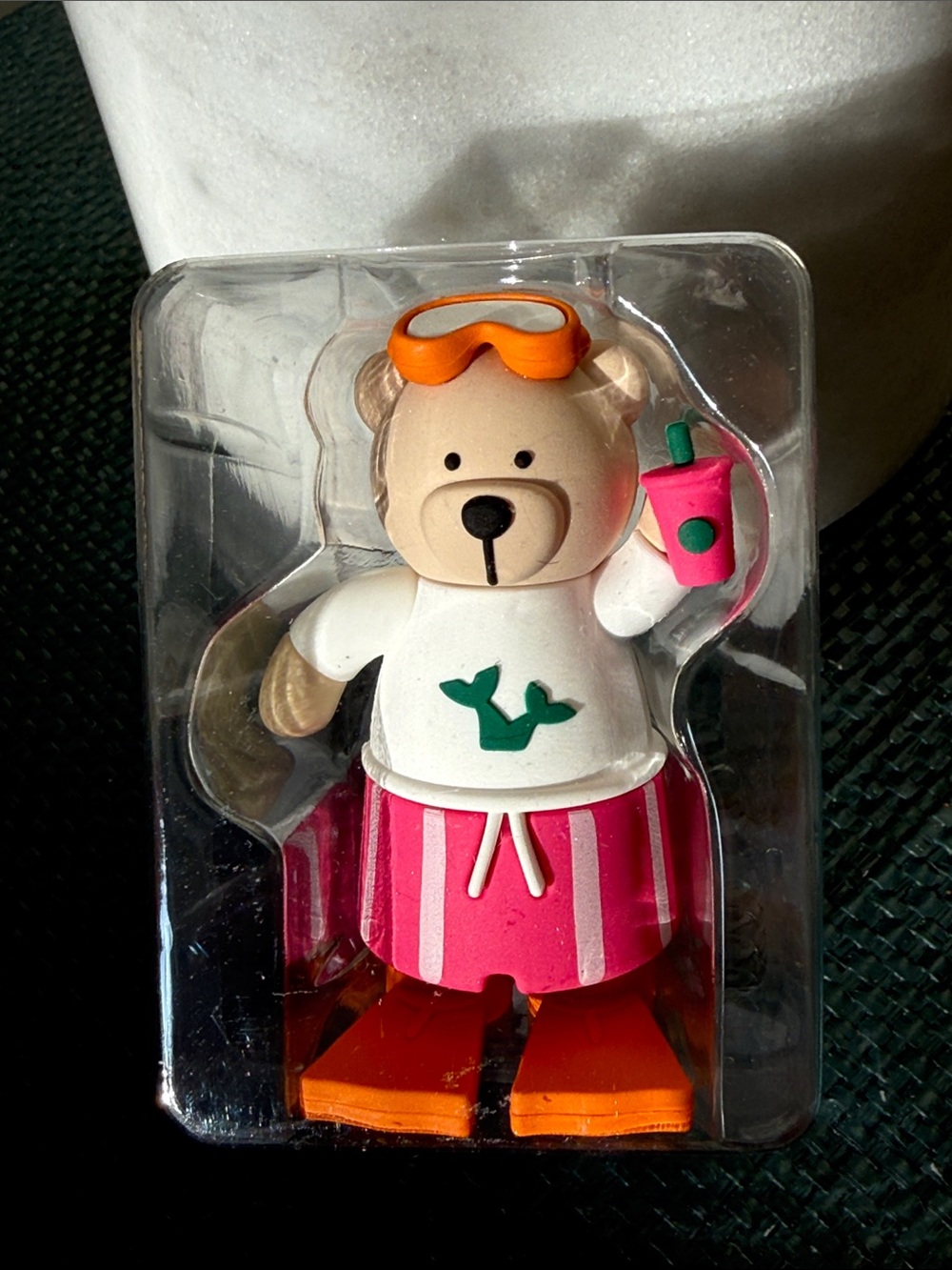 Starbucks Mexico Oso 2 Clips Brarista Summer 2025 Swim Bear Collectible Figurine